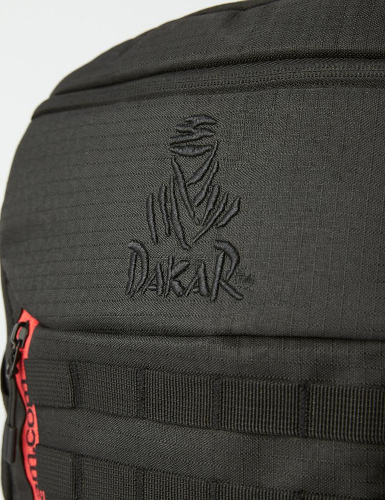 Чоловічий рюкзак з дощовиком Dakar чорний - Зображення 6