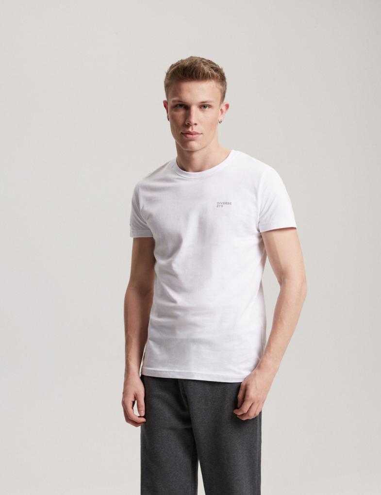 Мужская футболка slim fit коллекции Everbase белая