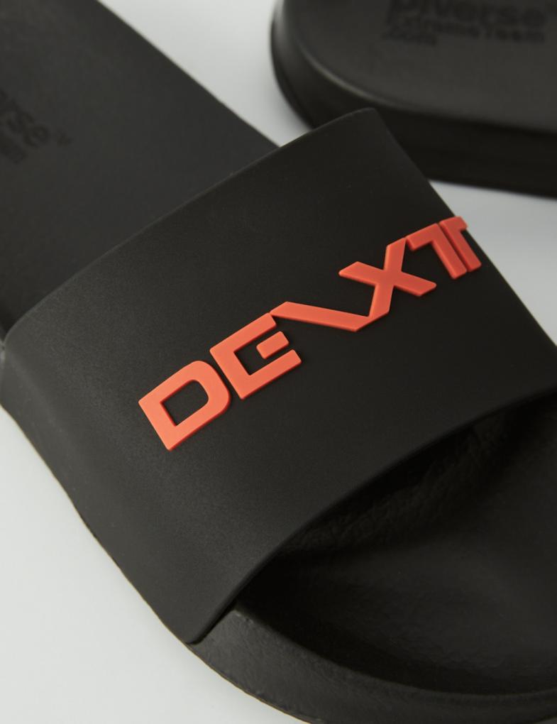 Чоловічі сліпони з логотипом DEXT чорні - Зображення 3