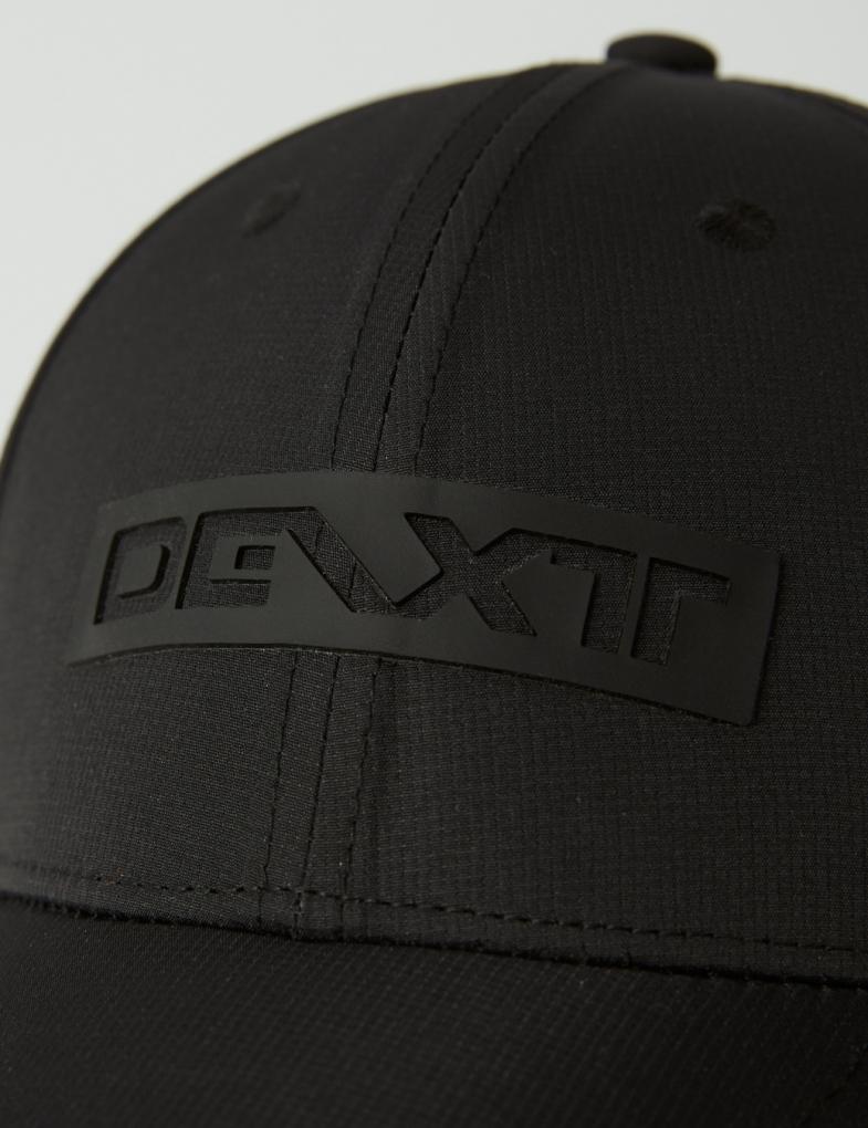 Чоловіча кепка з червоним акцентом лінійки DEXT чорна - Зображення 4