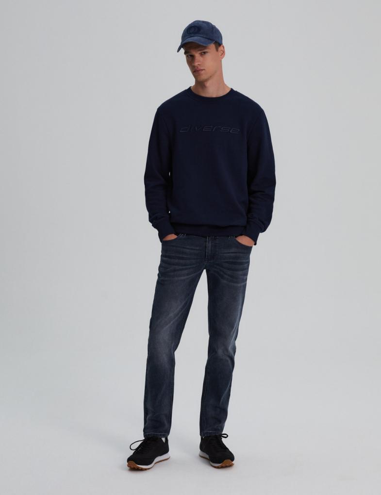 Мужские джинсы Kristofer regular fit темно-серые — изображение 5