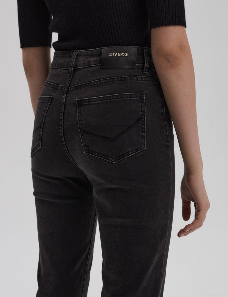 Женские джинсы Bootcut Fit высокая талия графитовые — изображение 4