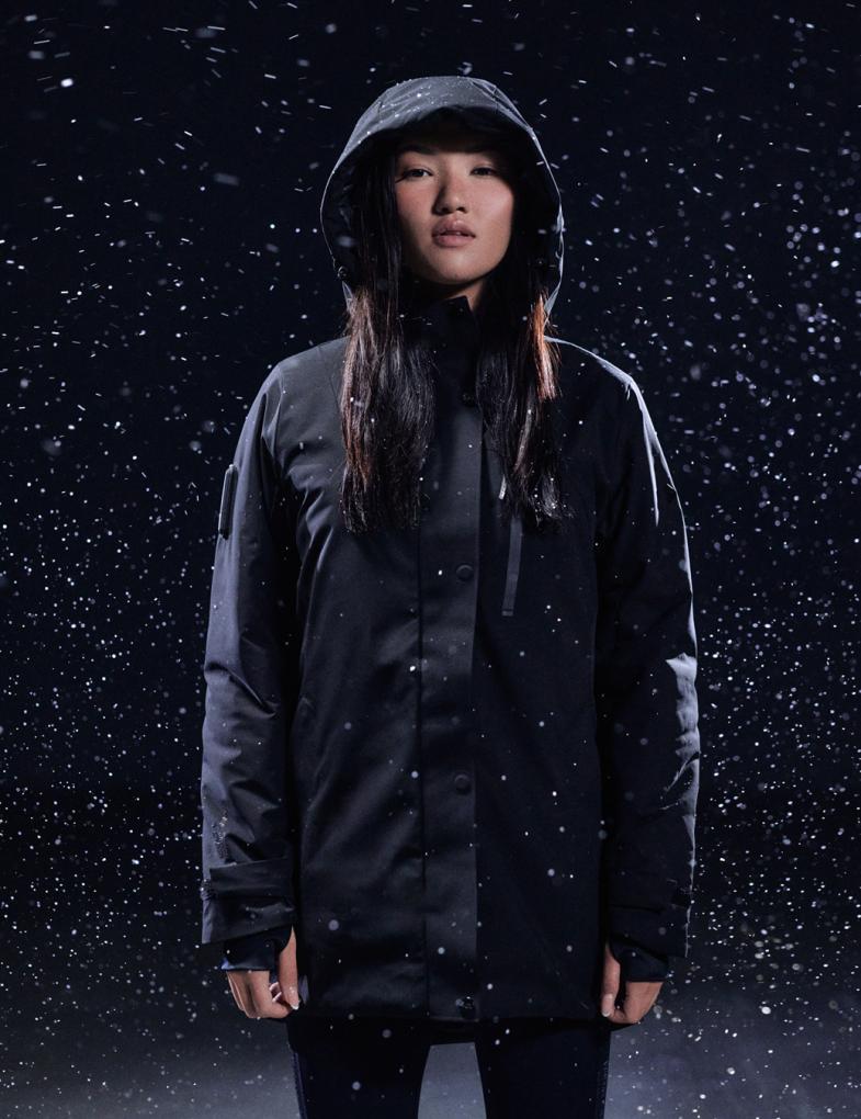 レッグウェア KEIKO Женская куртка с системой локации RECCO линейки Evolution черная