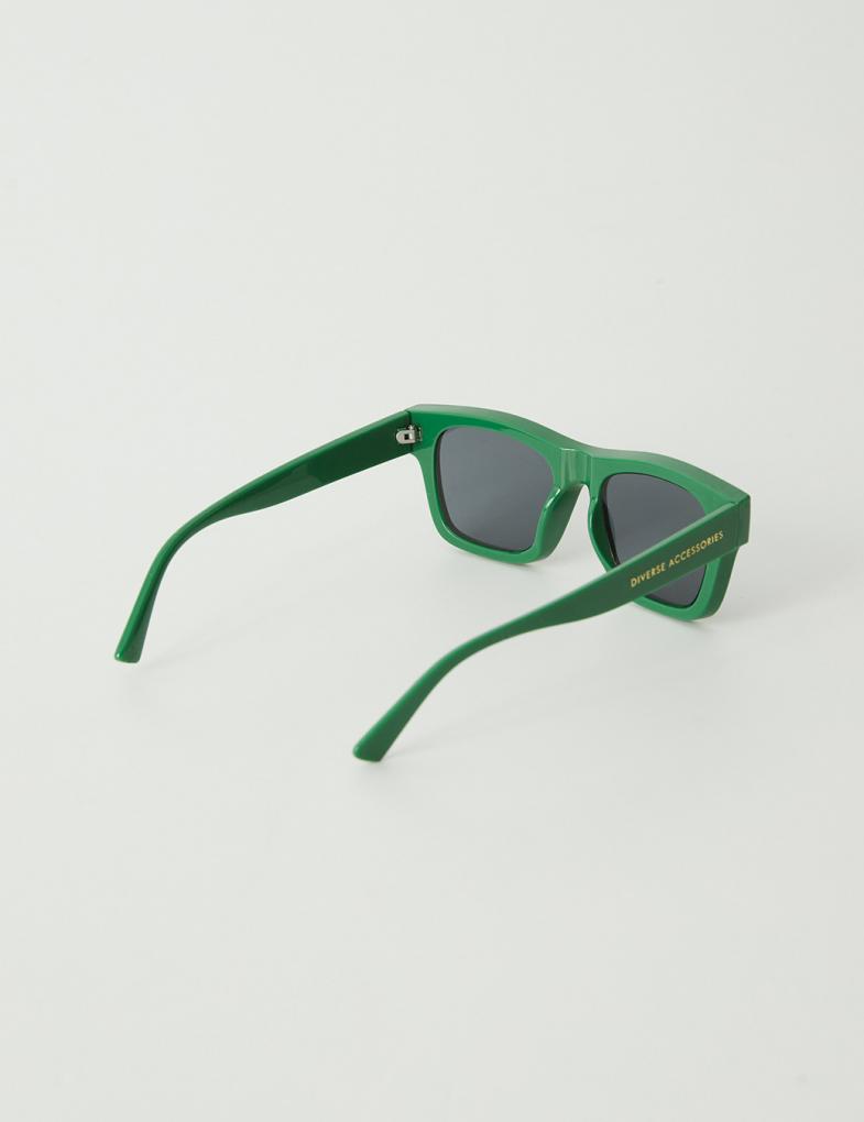 Жіночі сонцезахисні окуляри в пластикові оправі зелені - Зображення 2