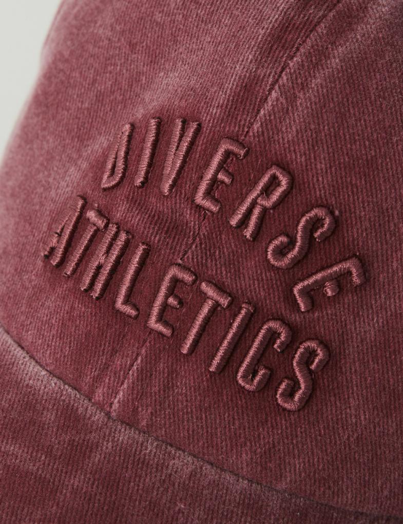 Кепка унісекс з вишивкою Diverse Athletics вересова - Зображення 4