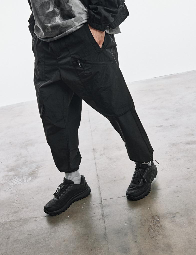Чоловічі нейлонові штани DEXT EGEN jogger fit чорні - Зображення 7