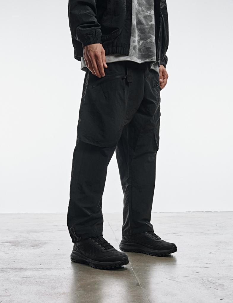 Чоловічі нейлонові штани DEXT EGEN jogger fit чорні - Зображення 4