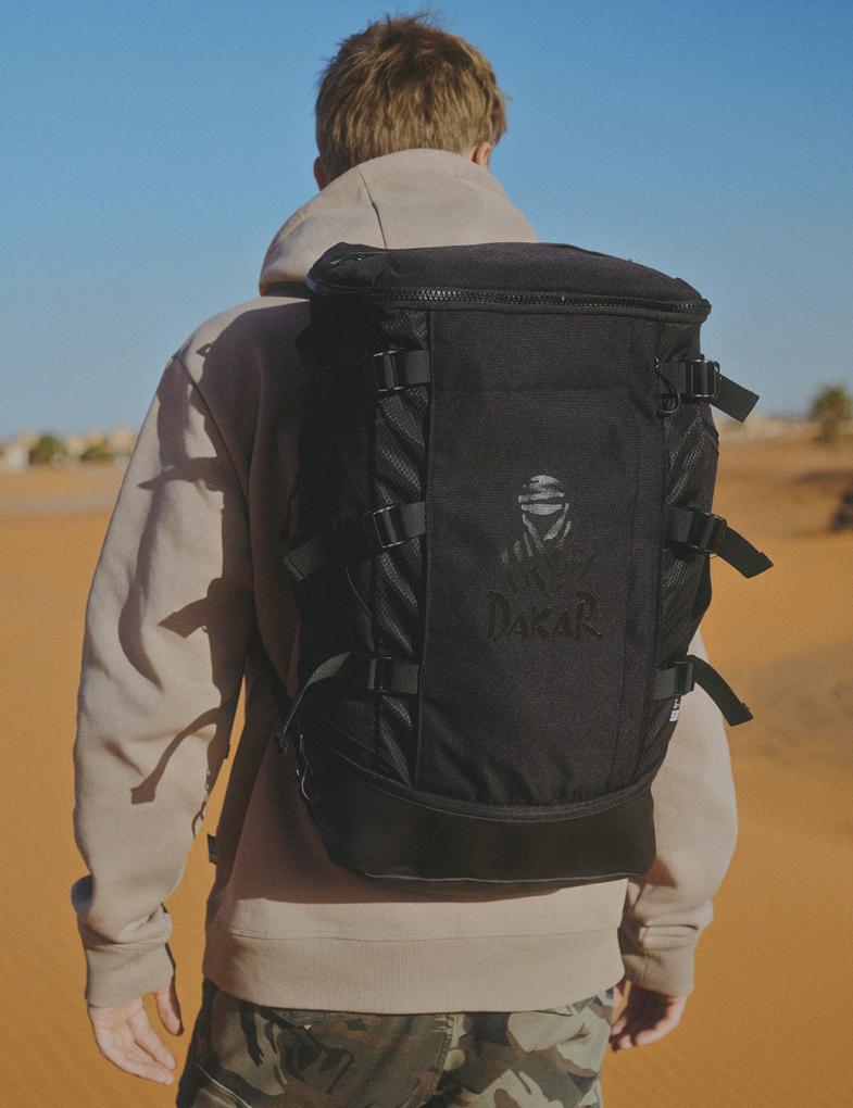 Чоловічий спортивний рюкзак DAKAR ARMOR чорний