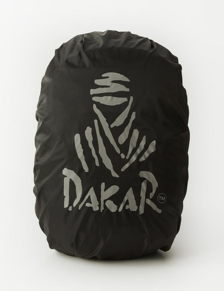 Чоловічий рюкзак DAKAR TAKER з дощовиком чорний - Зображення 2