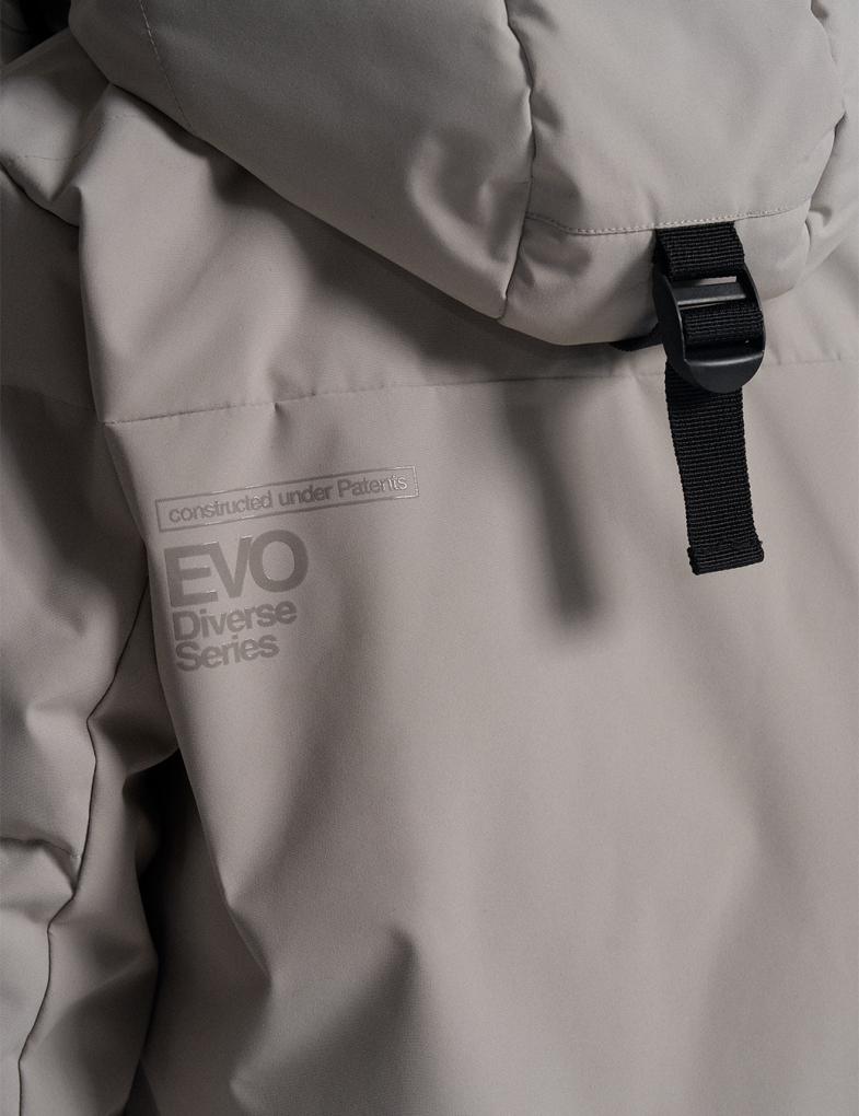 Жіноча гірськолижна куртка EVO NIVALIS світло-сіра - Зображення 10