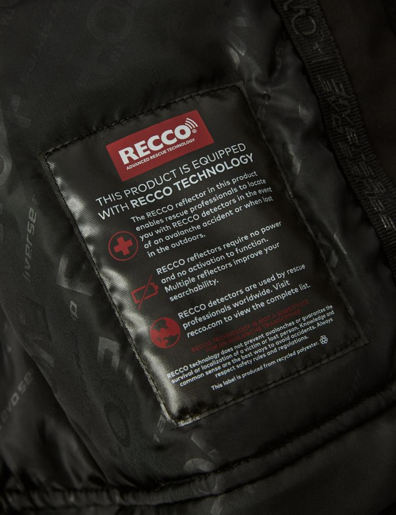 Жіноча куртка EVO PLUS L з системою локації RECCO чорна - Зображення 19