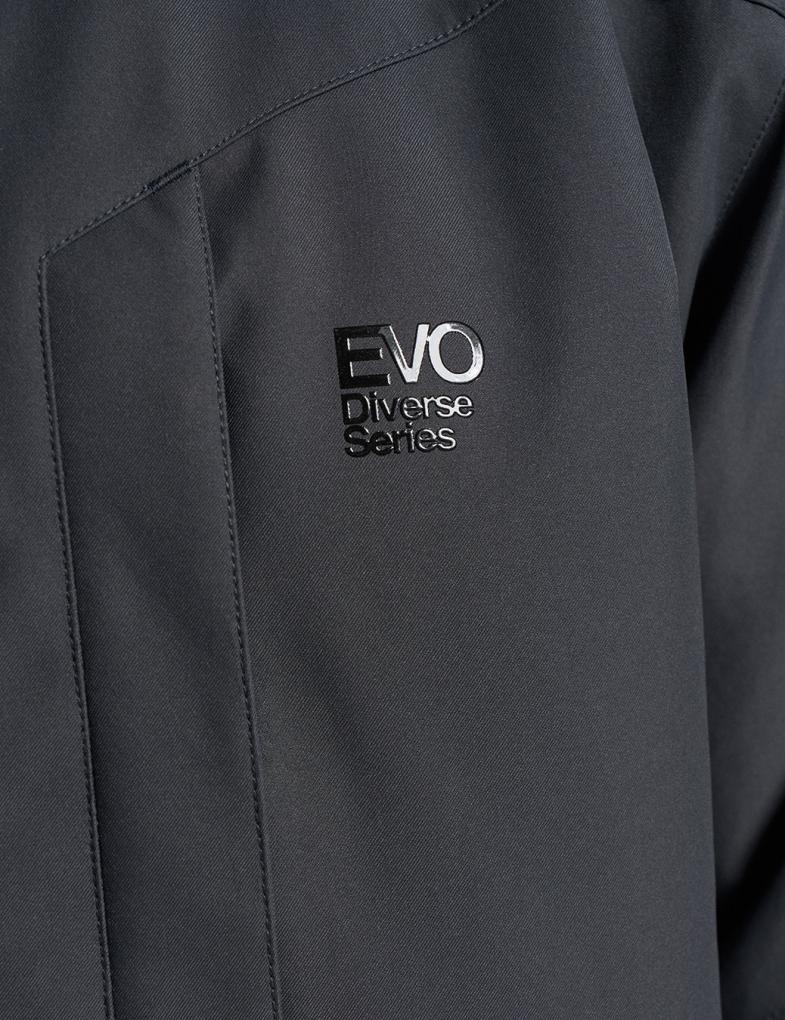 Мужская осенне-зимняя куртка EVO TROMSO ST графитовая — изображение 13
