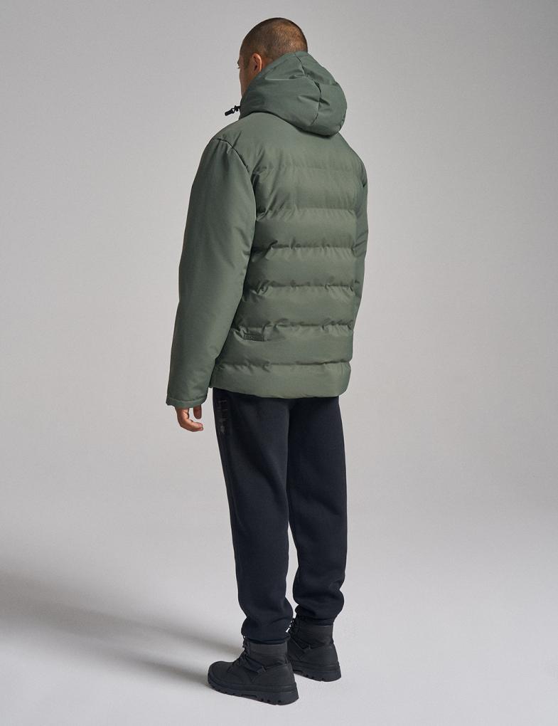 Чоловіча куртка EVO 0924 ST з капюшоном та параметрами хакі - Зображення 24
