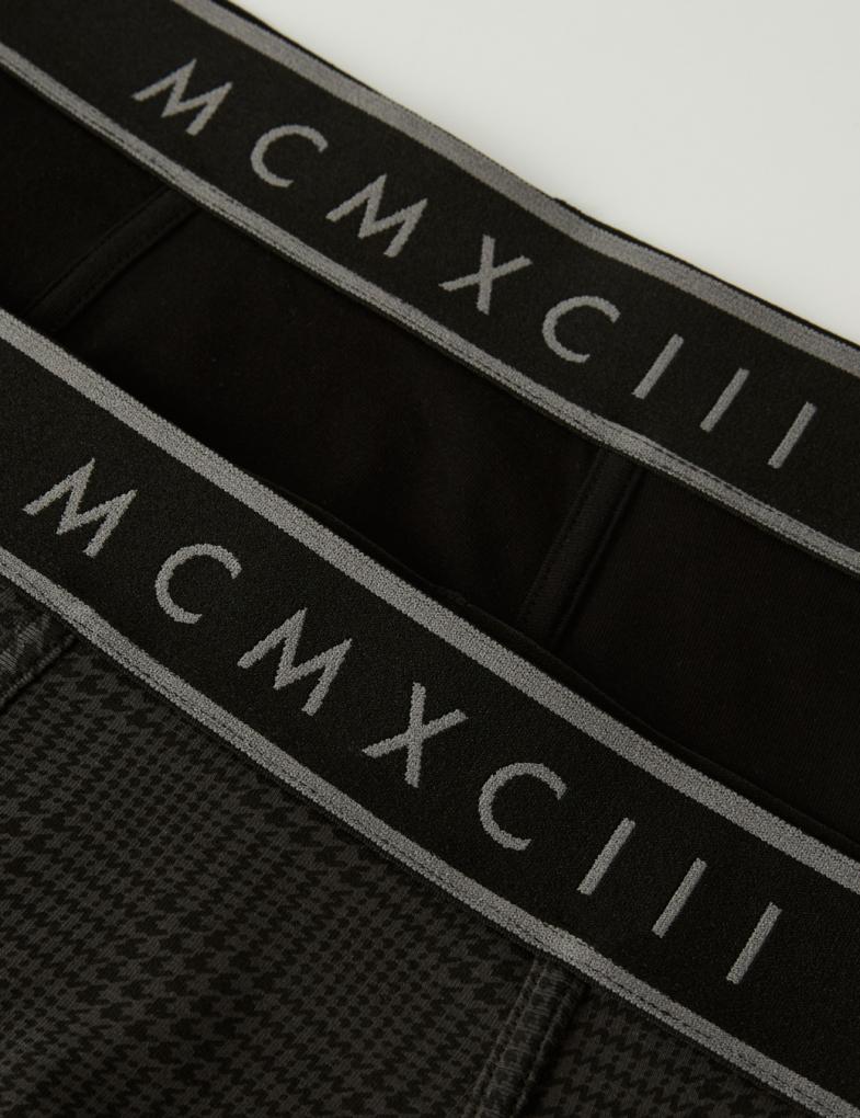 Мужские шорты-боксеры Premium HOUND набор 2 шт черные — изображение 2