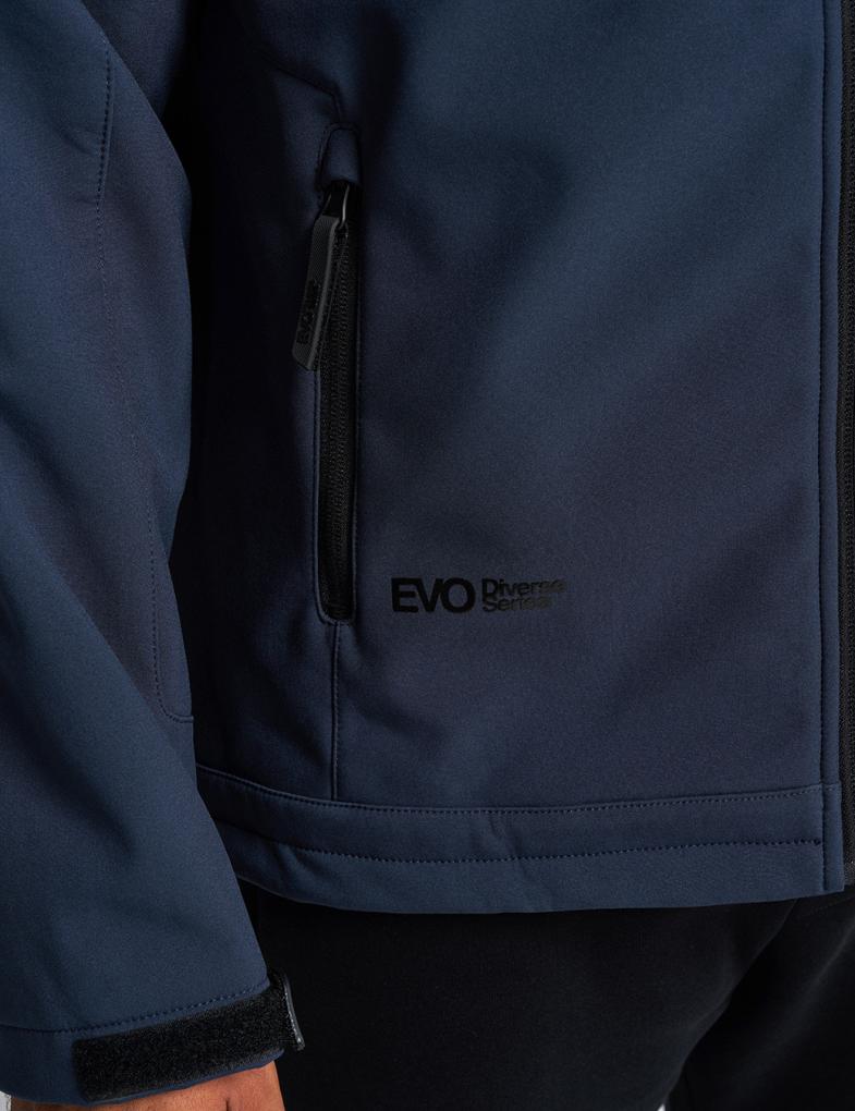 Чоловіча куртка софтшел EVO SOFT 0524 ST з лінії EVOLUTION синя - Зображення 14