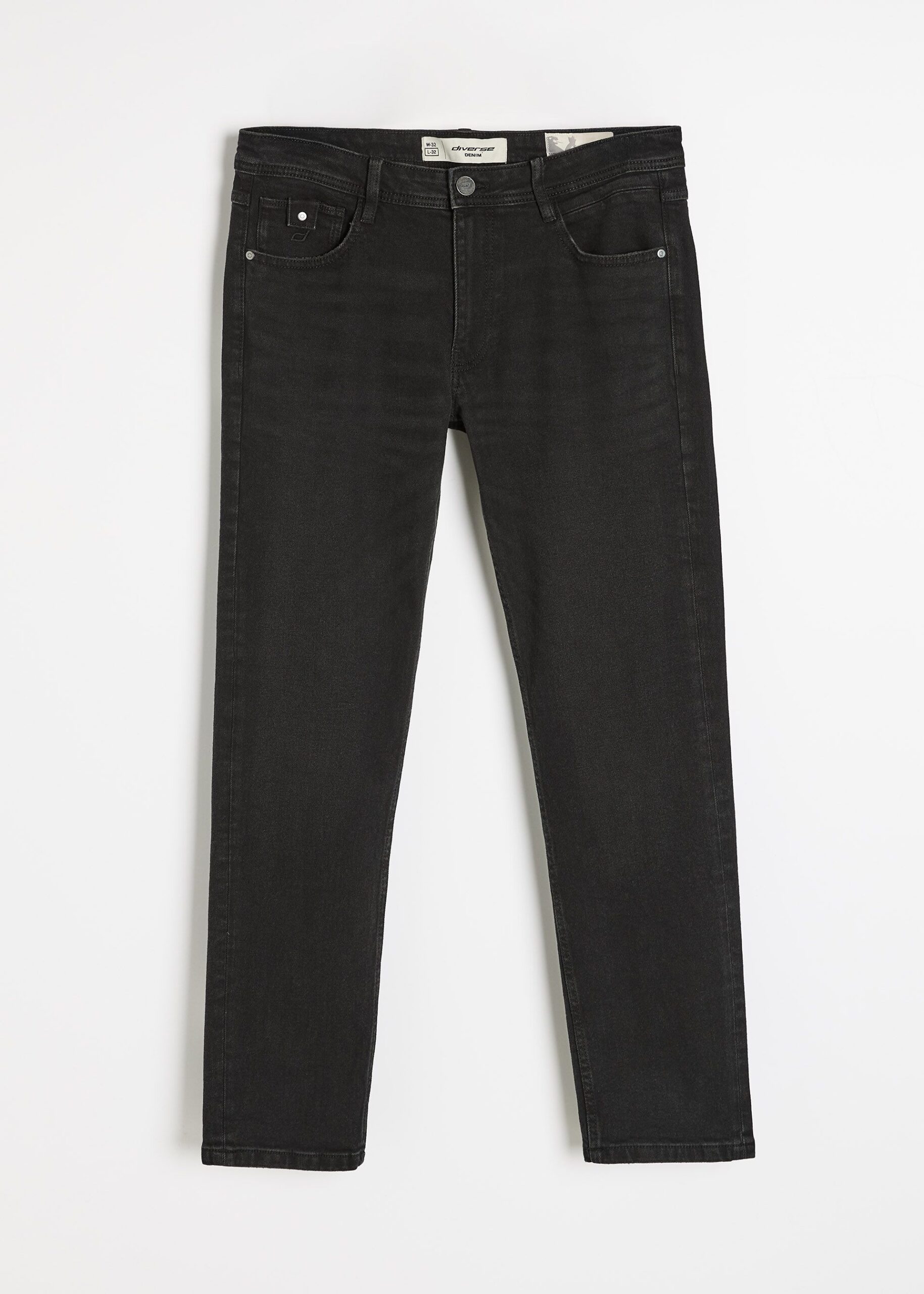 Джинсы мужские BENNET 254 slim fit черные — изображение 5