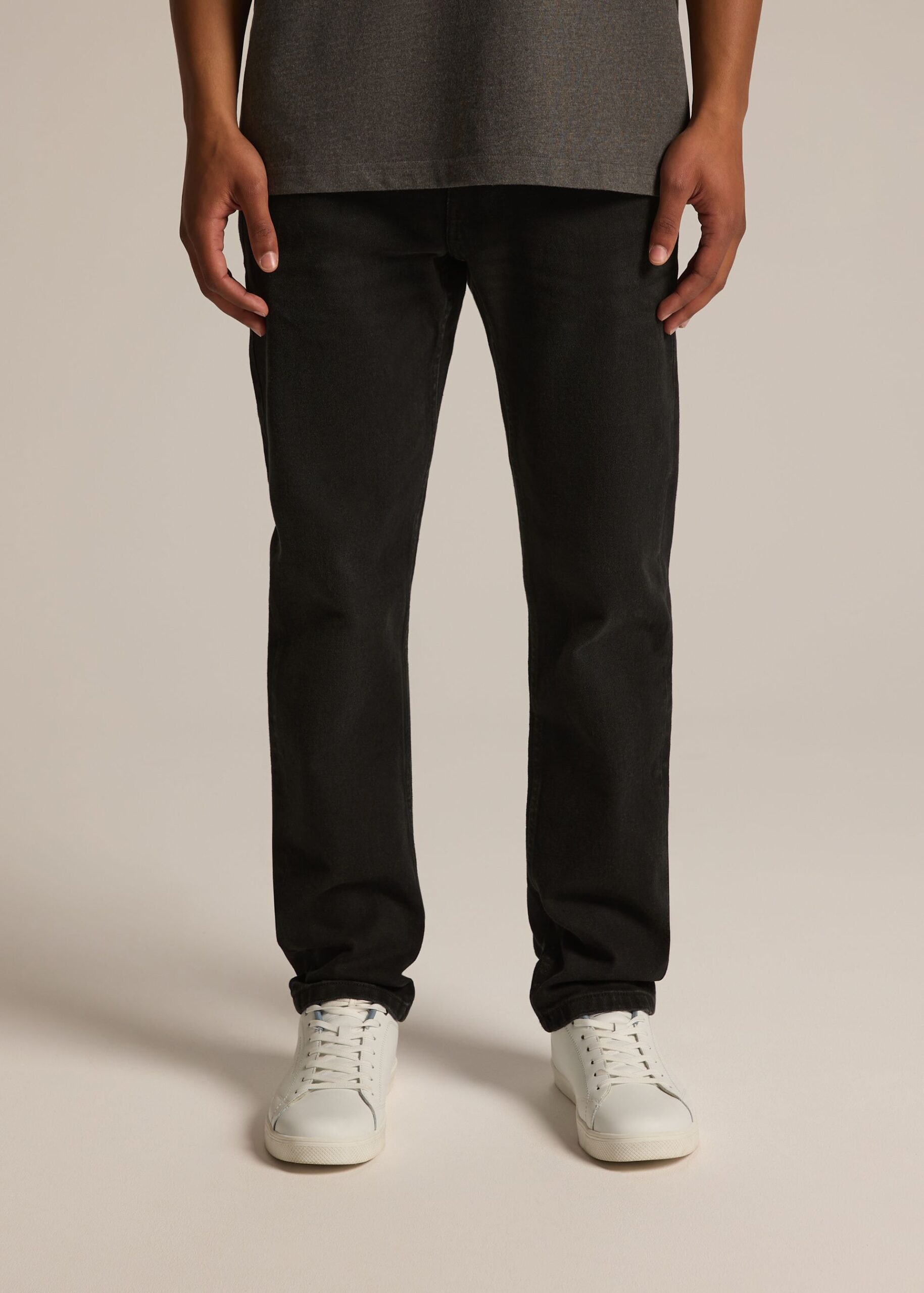 Джинсы мужские BENNET 254 slim fit черные — изображение 2