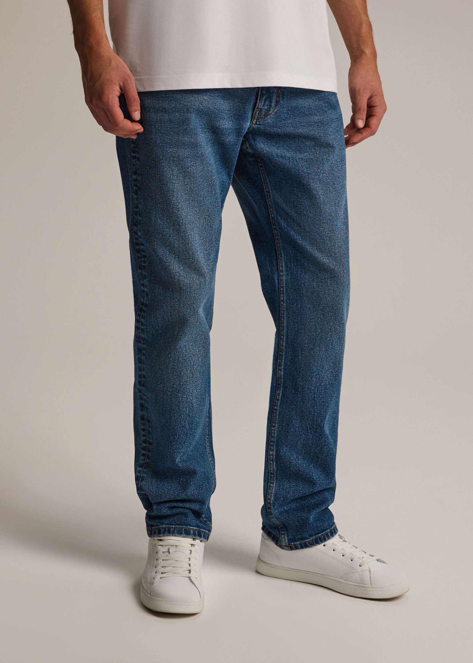 Джинси чоловічі BENNET 254 slim fit сині - Зображення 2