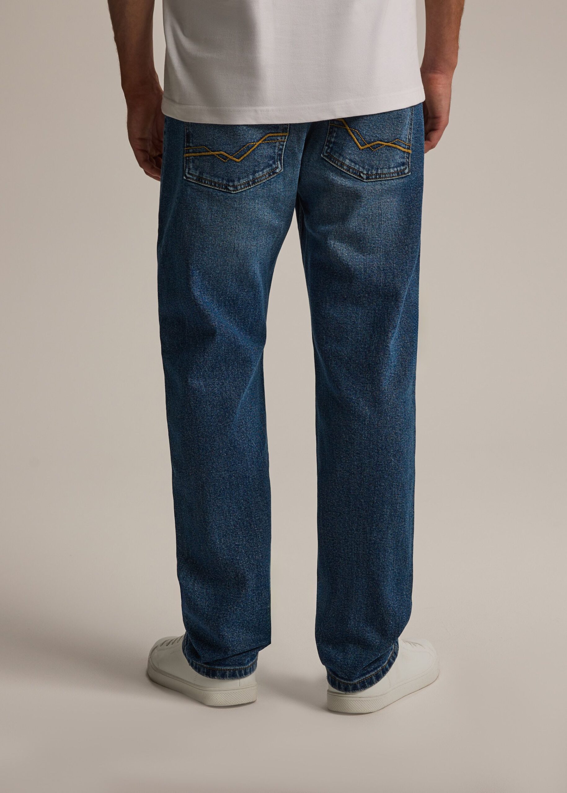 Джинси чоловічі BENNET 254 slim fit сині - Зображення 3