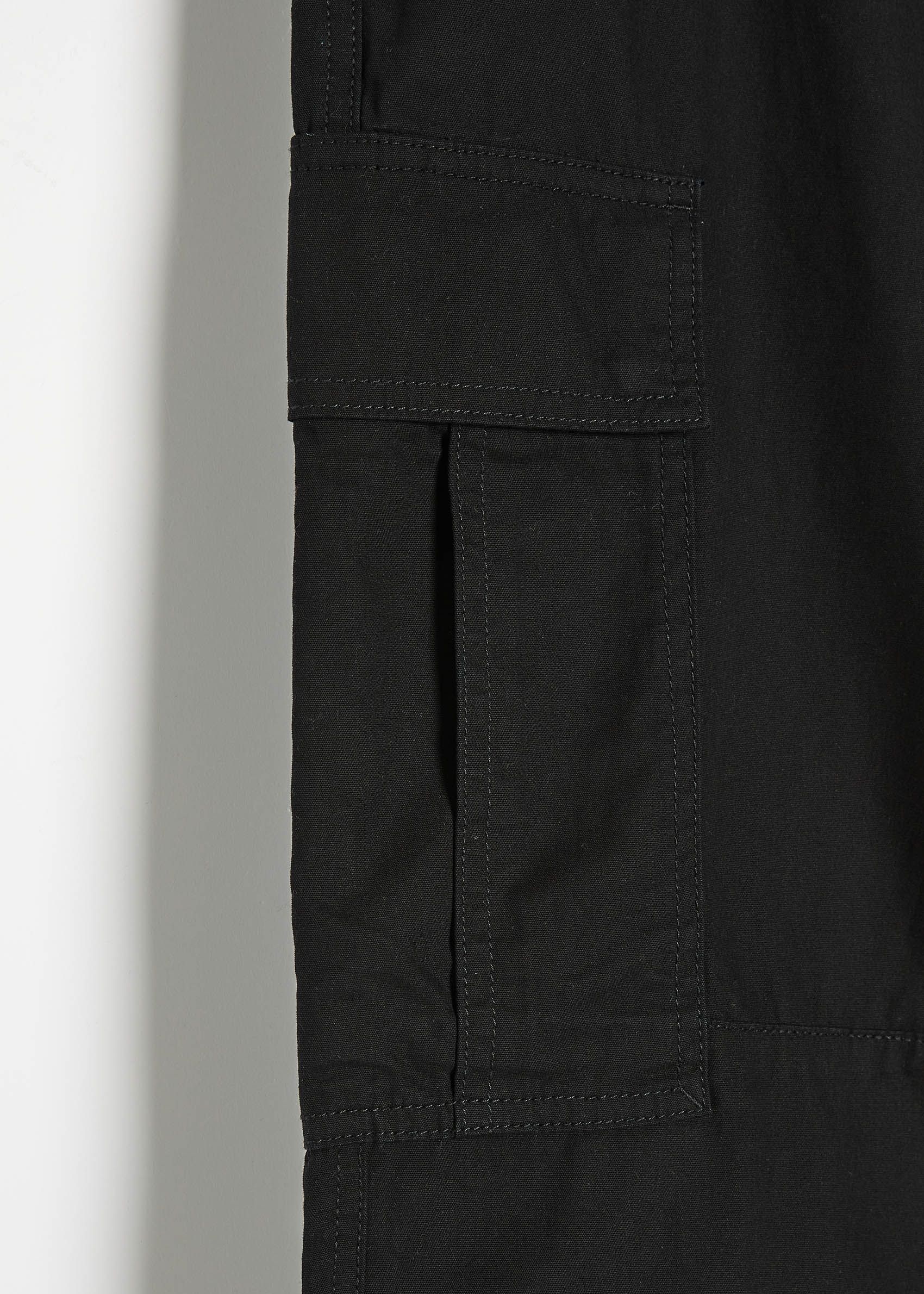 Брюки мужские BJORN 254 cargo fit черные — изображение 10