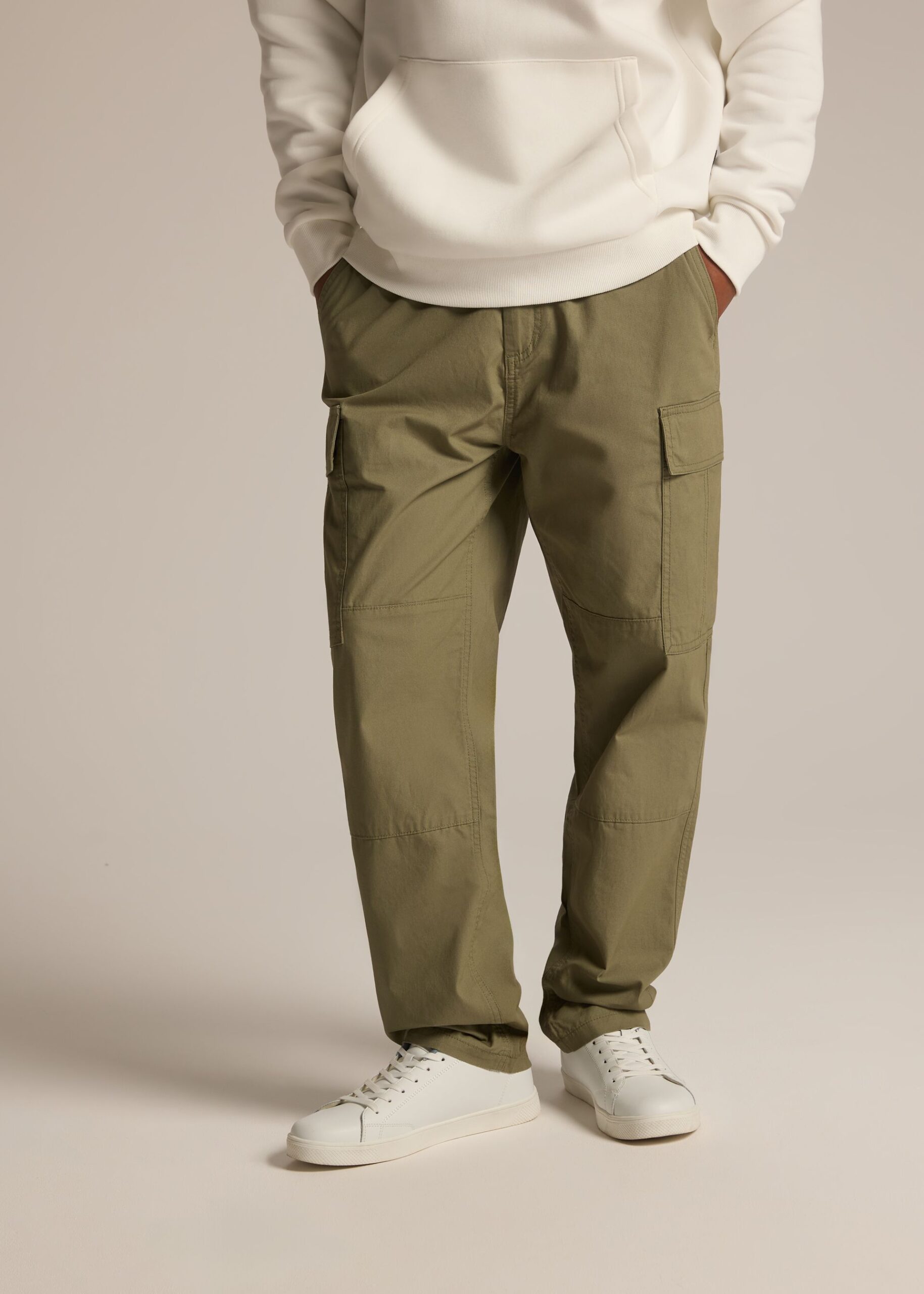 Брюки чоловічі BJORN 254 cargo fit хакі - Зображення 2