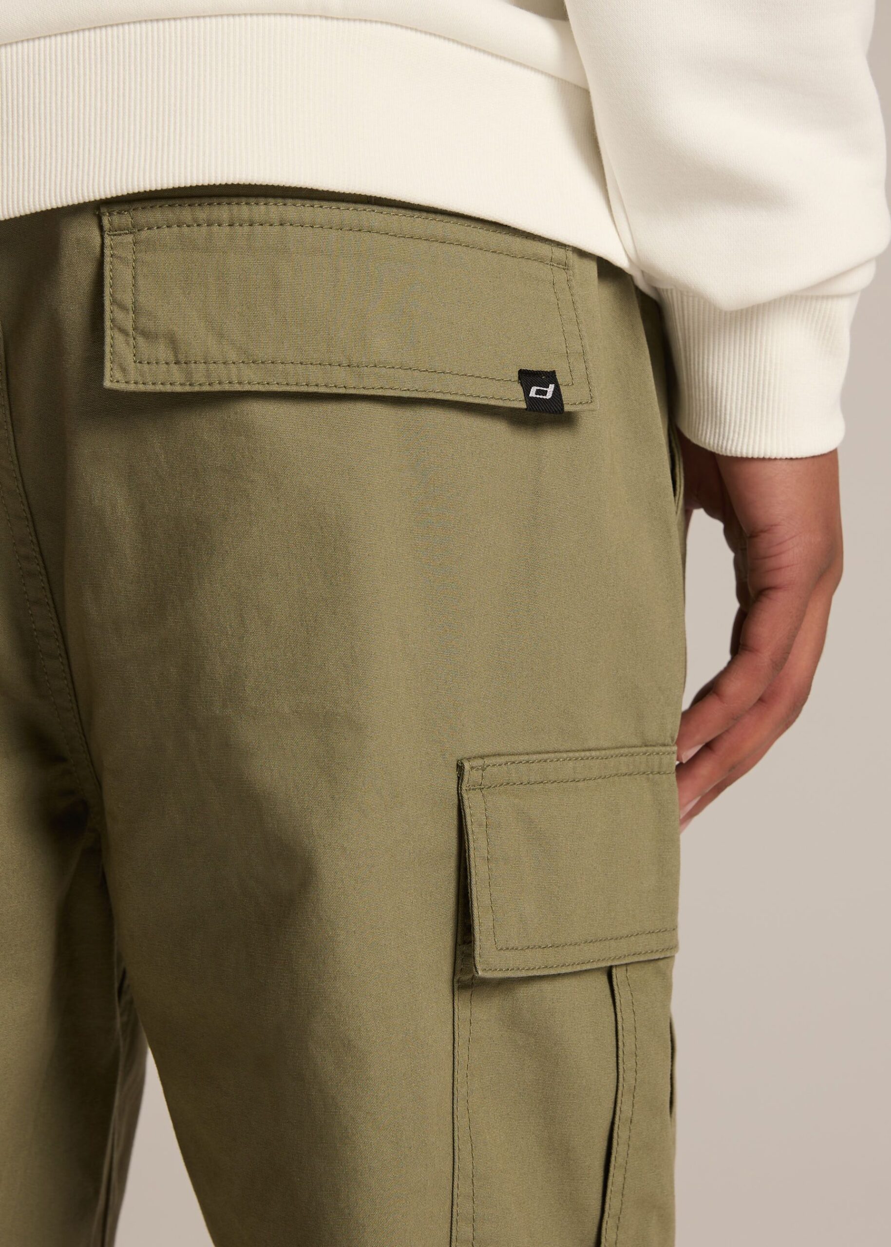 Брюки чоловічі BJORN 254 cargo fit хакі - Зображення 4