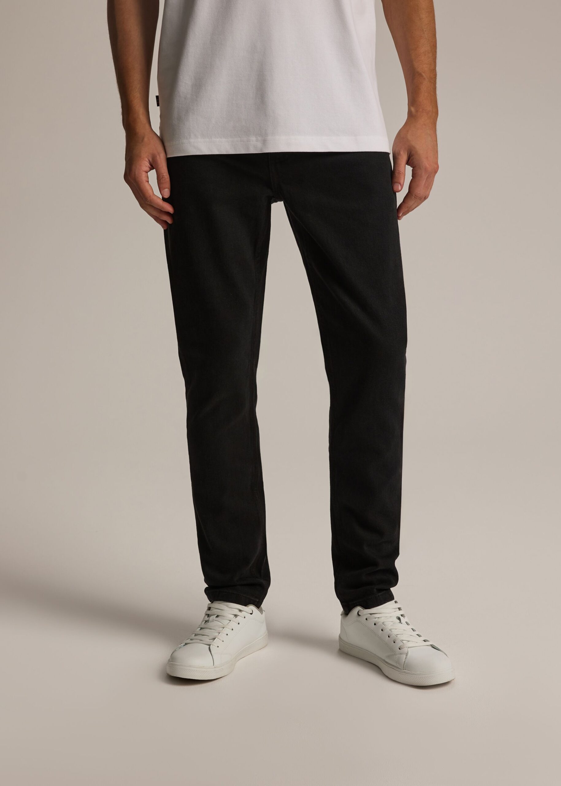 Джинсы мужские BLACKHART 254 skinny fit черные — изображение 2