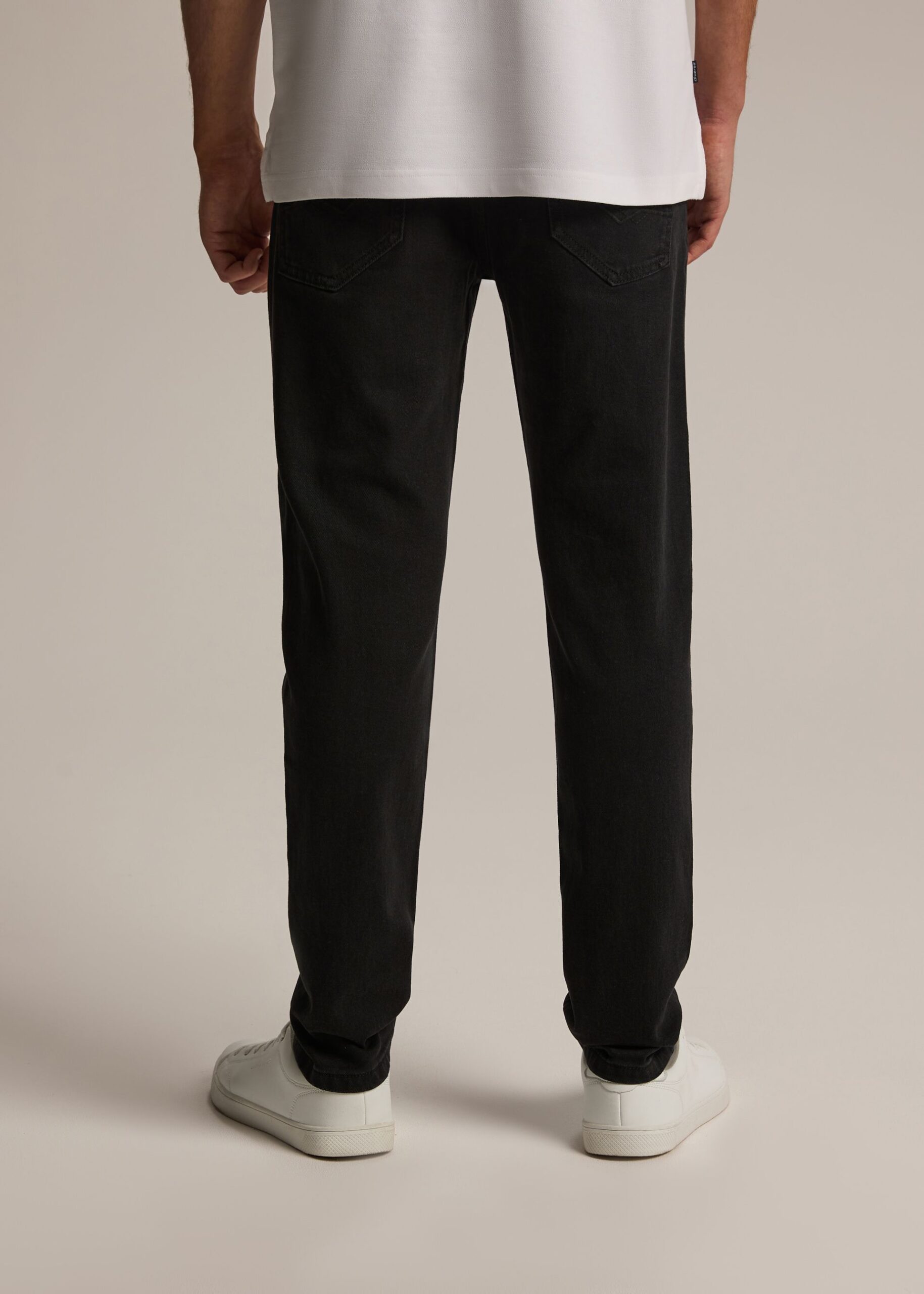 Джинсы мужские BLACKHART 254 skinny fit черные — изображение 4
