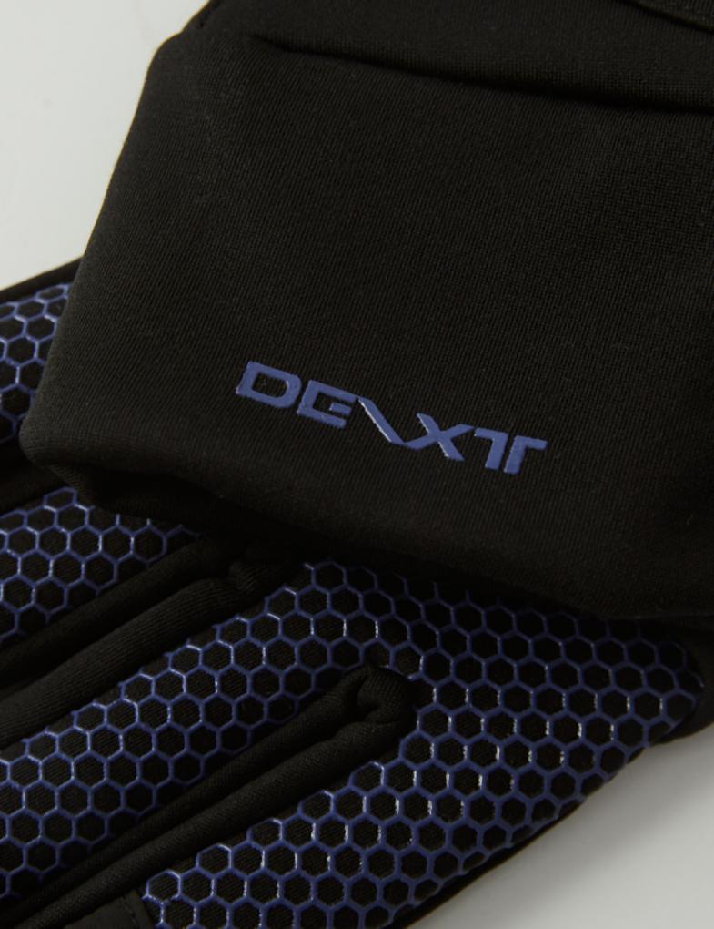 Мужские теплые зимние перчатки линейки DEXT черные — изображение 4