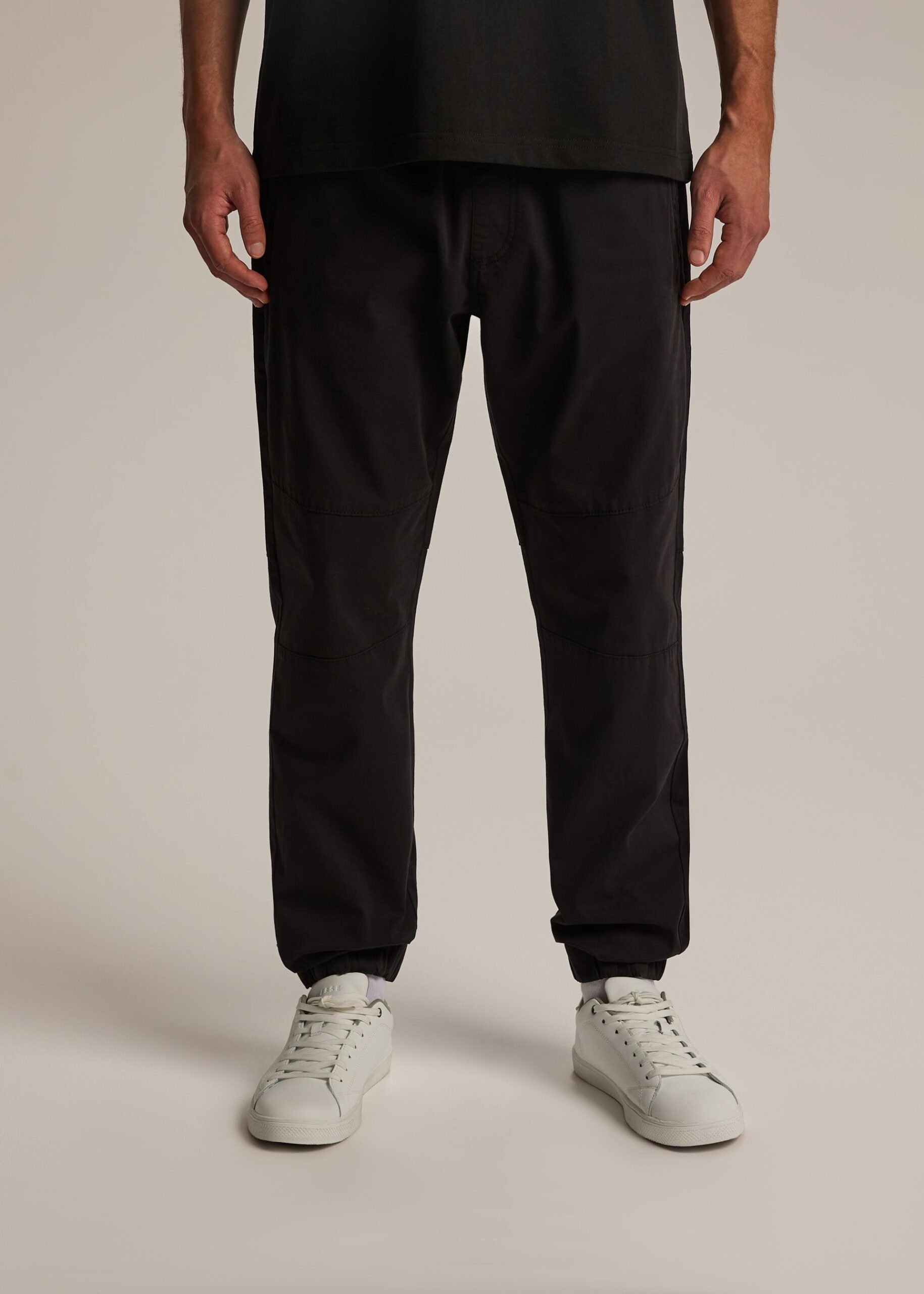Брюки чоловічі JOG ZIP 254 класичні jogger fit чорні