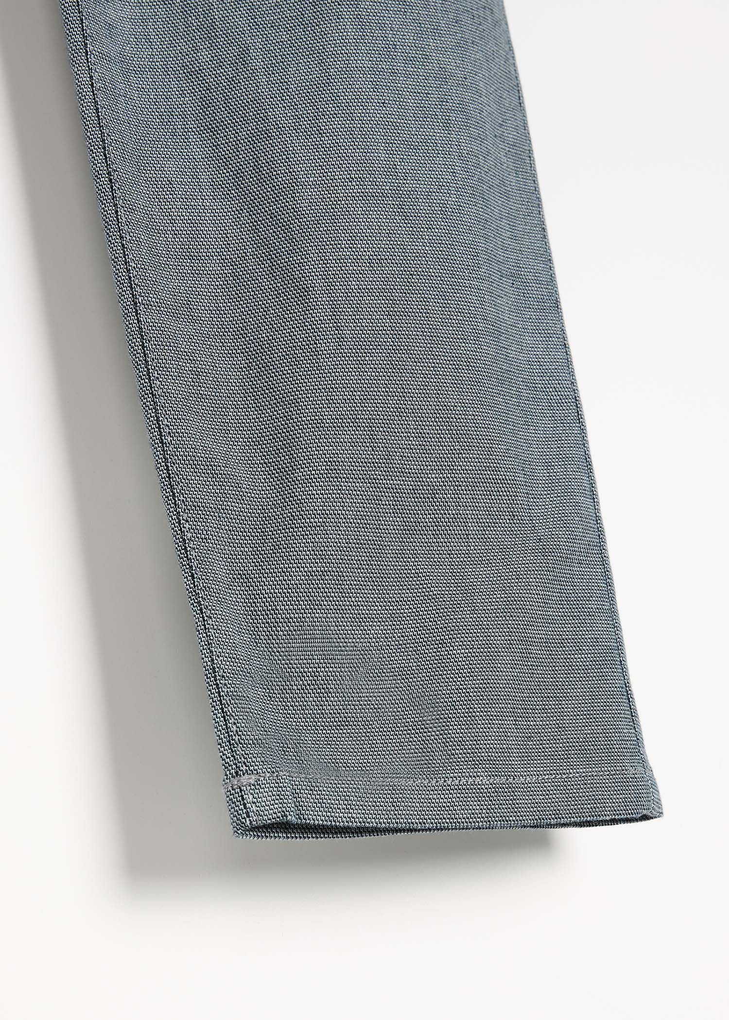 Брюки мужские KAIS P 254 slim fit голубой меланж — изображение 6