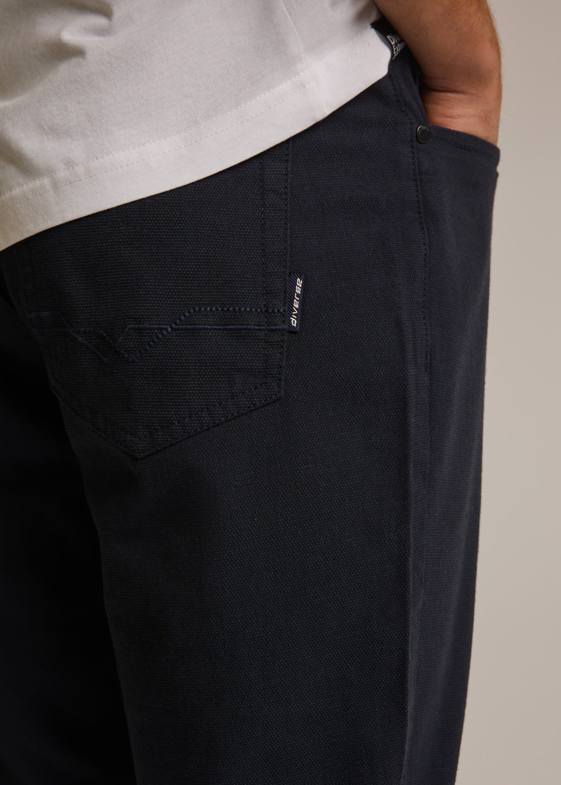 Брюки мужские KAIS P 254 slim fit синие — изображение 2