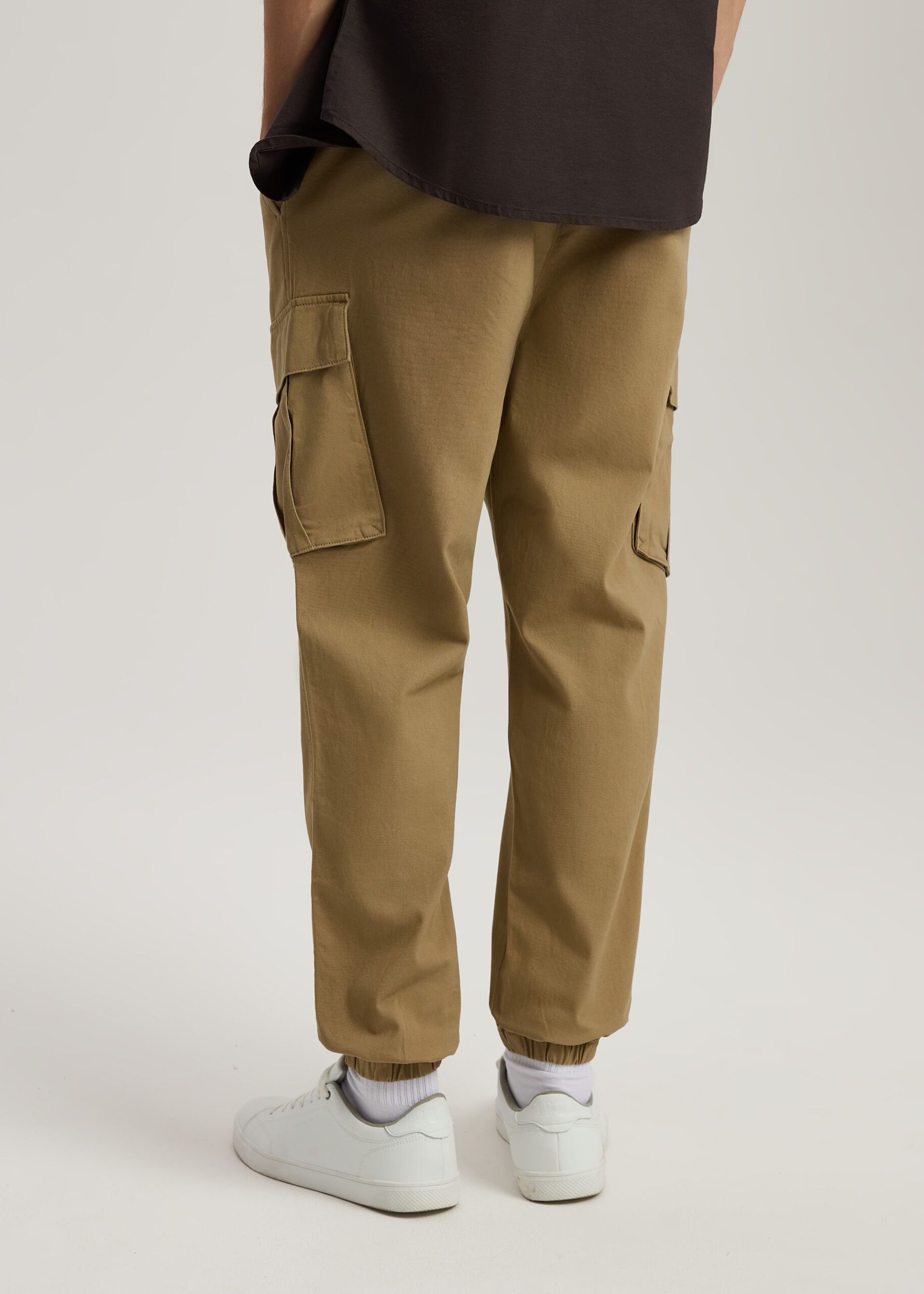 Брюки чоловічі VARBERG jogger fit бежеві - Зображення 3