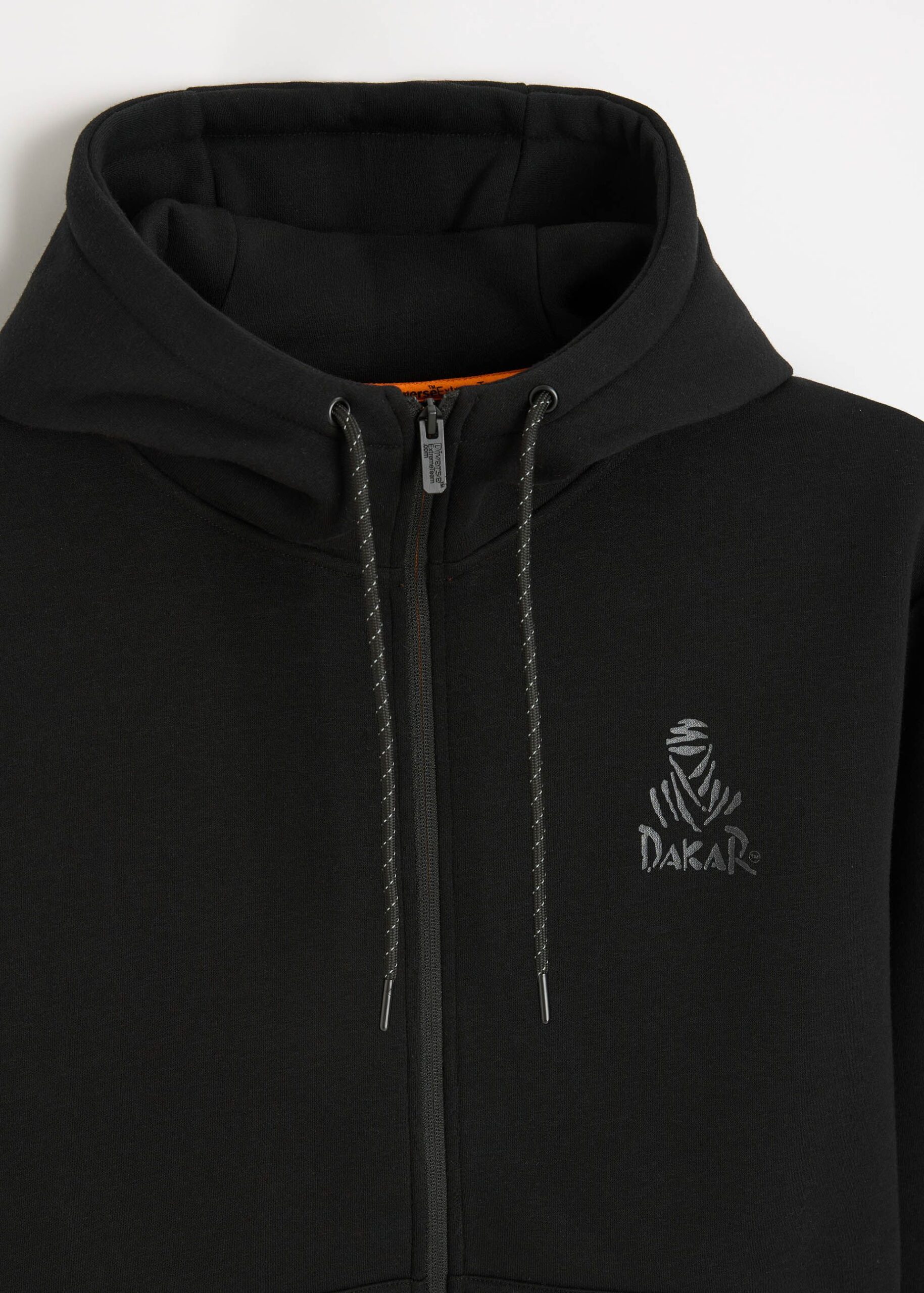 Толстовка мужская DKR ZIP H25 черная — изображение 2
