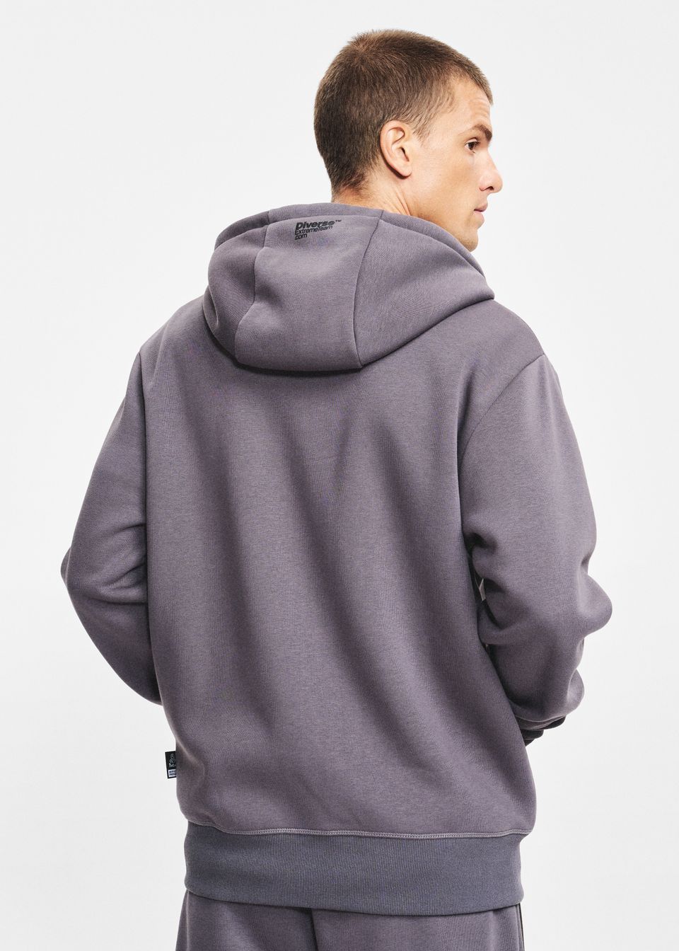 Толстовка чоловіча DKR ZIP H25 графітова - Зображення 5