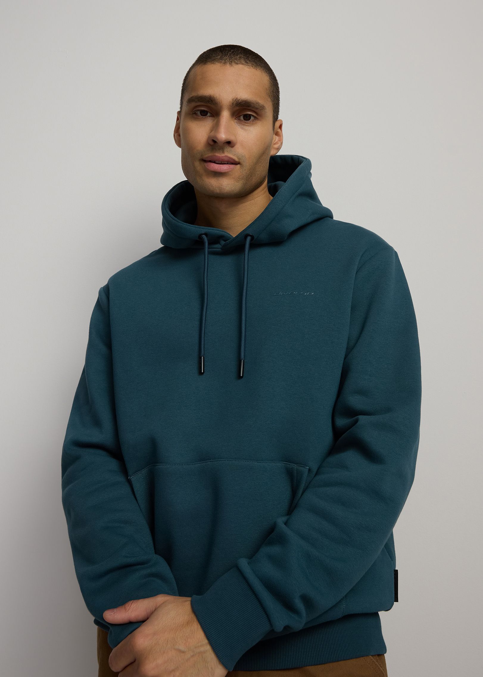 Худи мужское BASEHOODY S261 петроль