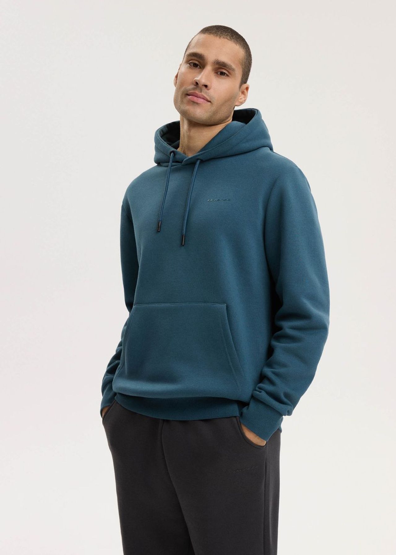 Худи мужское BASEHOODY S261 петроль — изображение 9