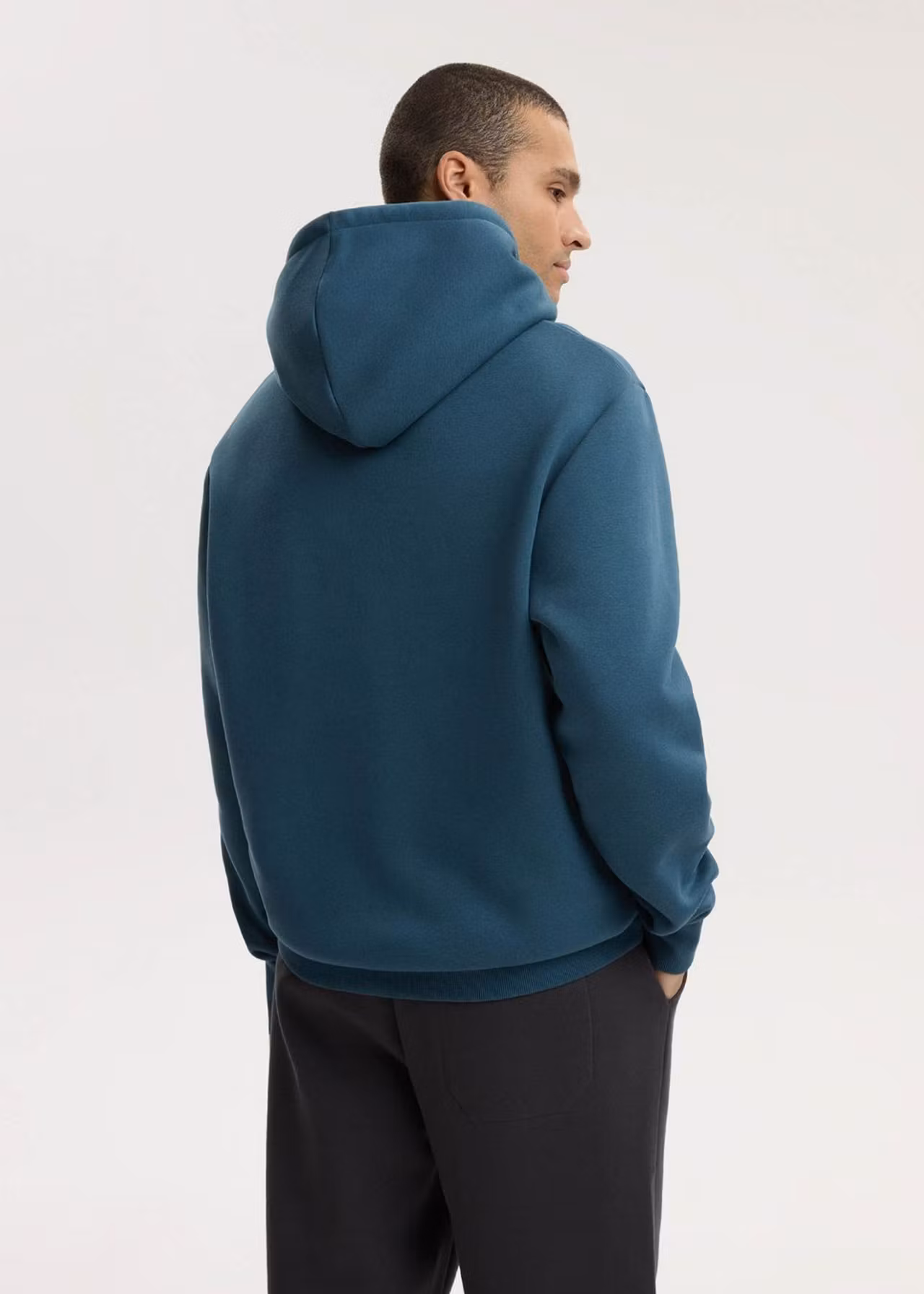 Худи мужское BASEHOODY S261 петроль — изображение 7