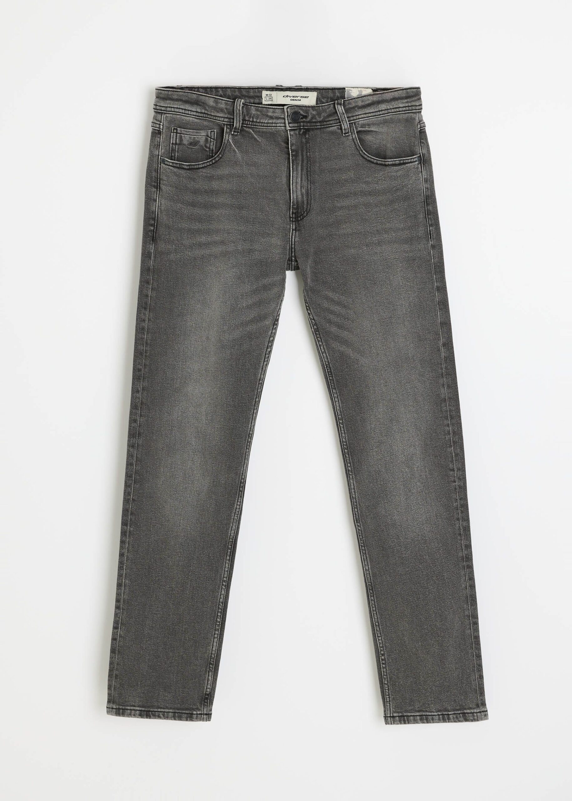 Джинси чоловічі regular fit NEWMAN 261 сірі - Зображення 5