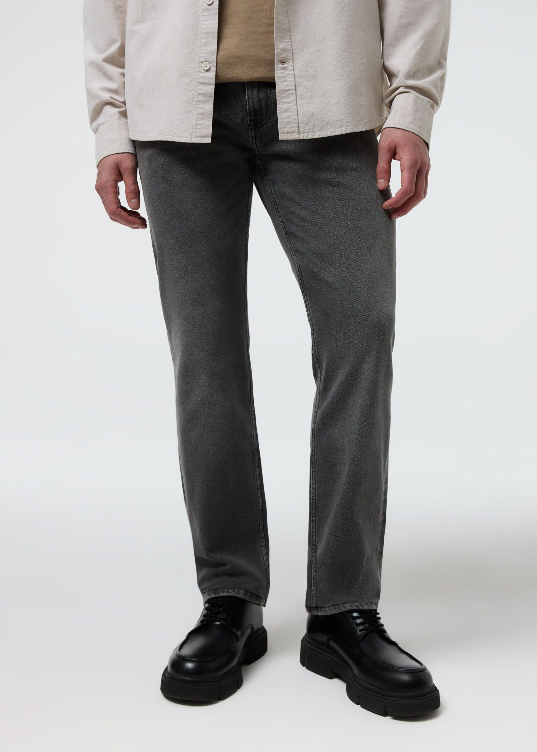 Джинси чоловічі regular fit NEWMAN 261 сірі - Зображення 2