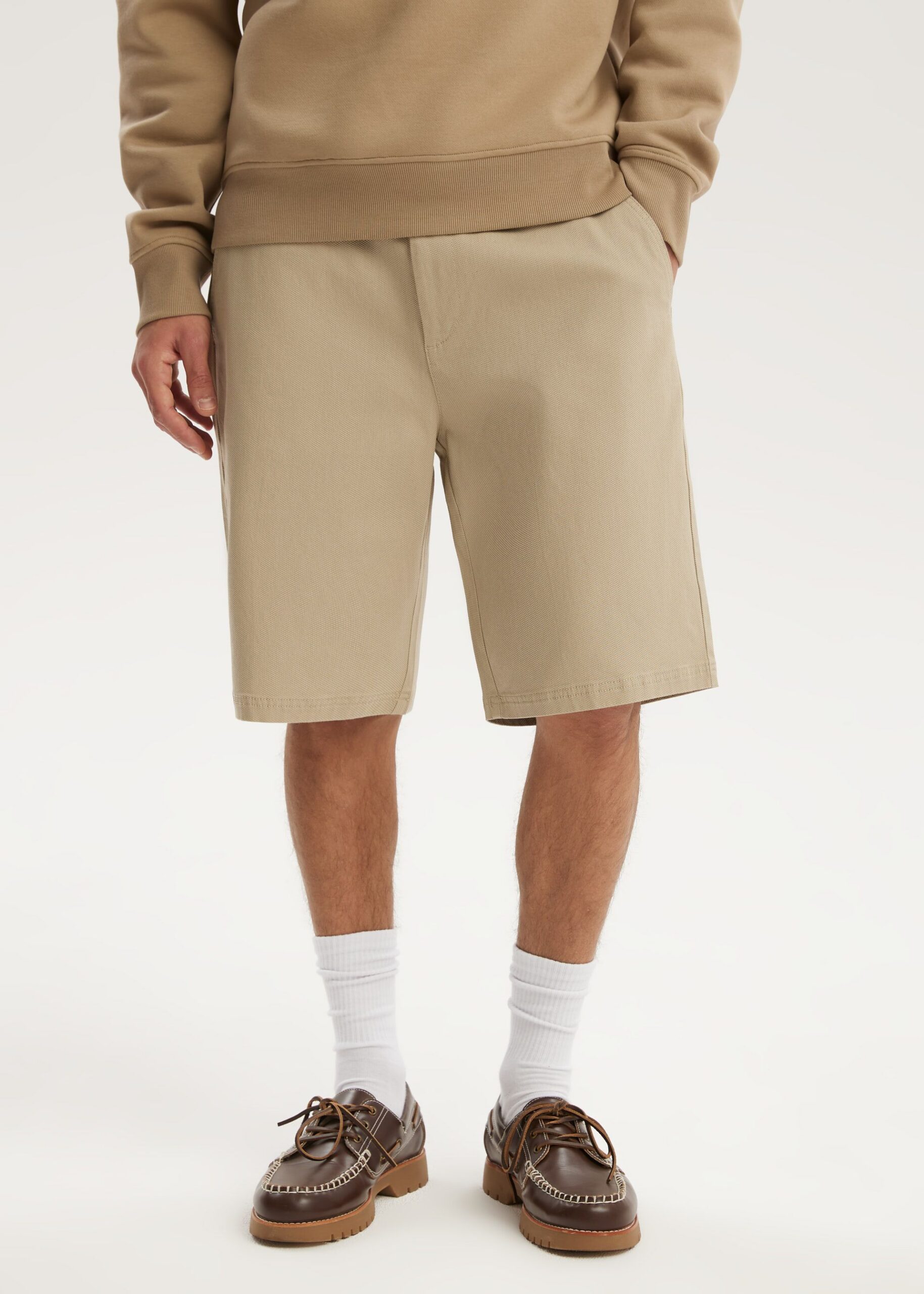 Шорты мужские GORTEN светло-бежевые